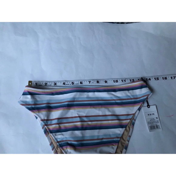 Shade & Shore Women’s High Waist High Leg Cheeky Bikini Bottom size M NWT! - Picture 5 of 9